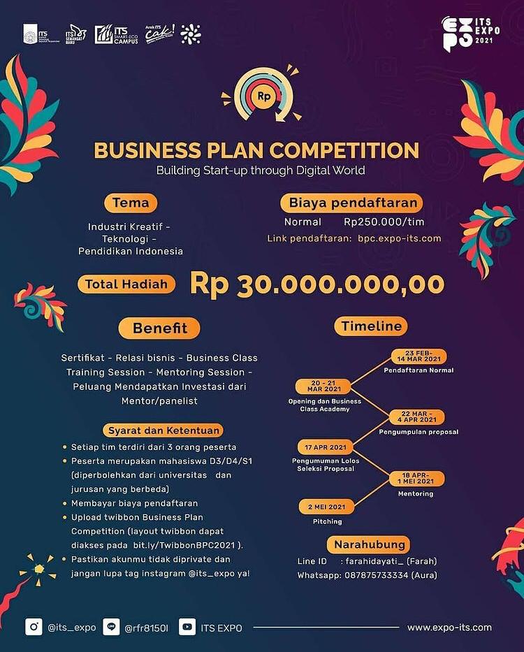 contoh ide business plan competition
